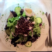 Starter Salad in Jemimas Restaurant