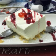 Cheesecake im Café Potpourri